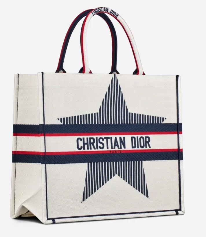 【DIOR】スターが際立つモダンカラー☆DIORALPS DIOR BOOK TOTE SE_M941-BRAND OFF