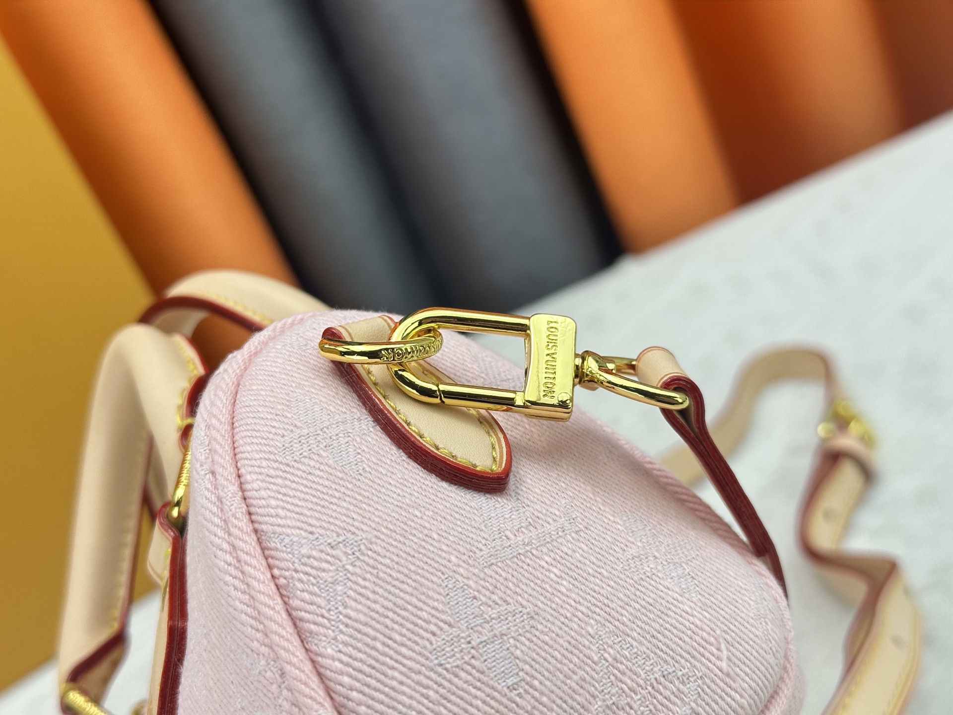 LOUIS VUITTON ルイヴィトン NANO SPEEDY Gx デニムバッグ M11212 M81085-BRAND OFF
