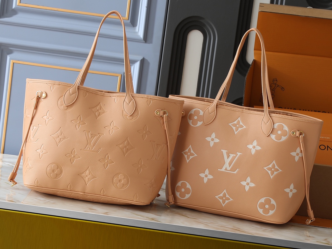 LOUIS VUITTON（ルイヴィトン）Neverfull ミドルサイズのハンドバッグ-BRAND OFF