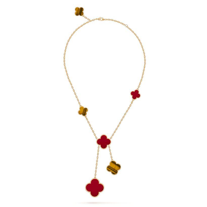 【2026】【Vancleef & Arpels】 マジック アルハンブラ ネックレス、6モチーフ-BRAND OFF