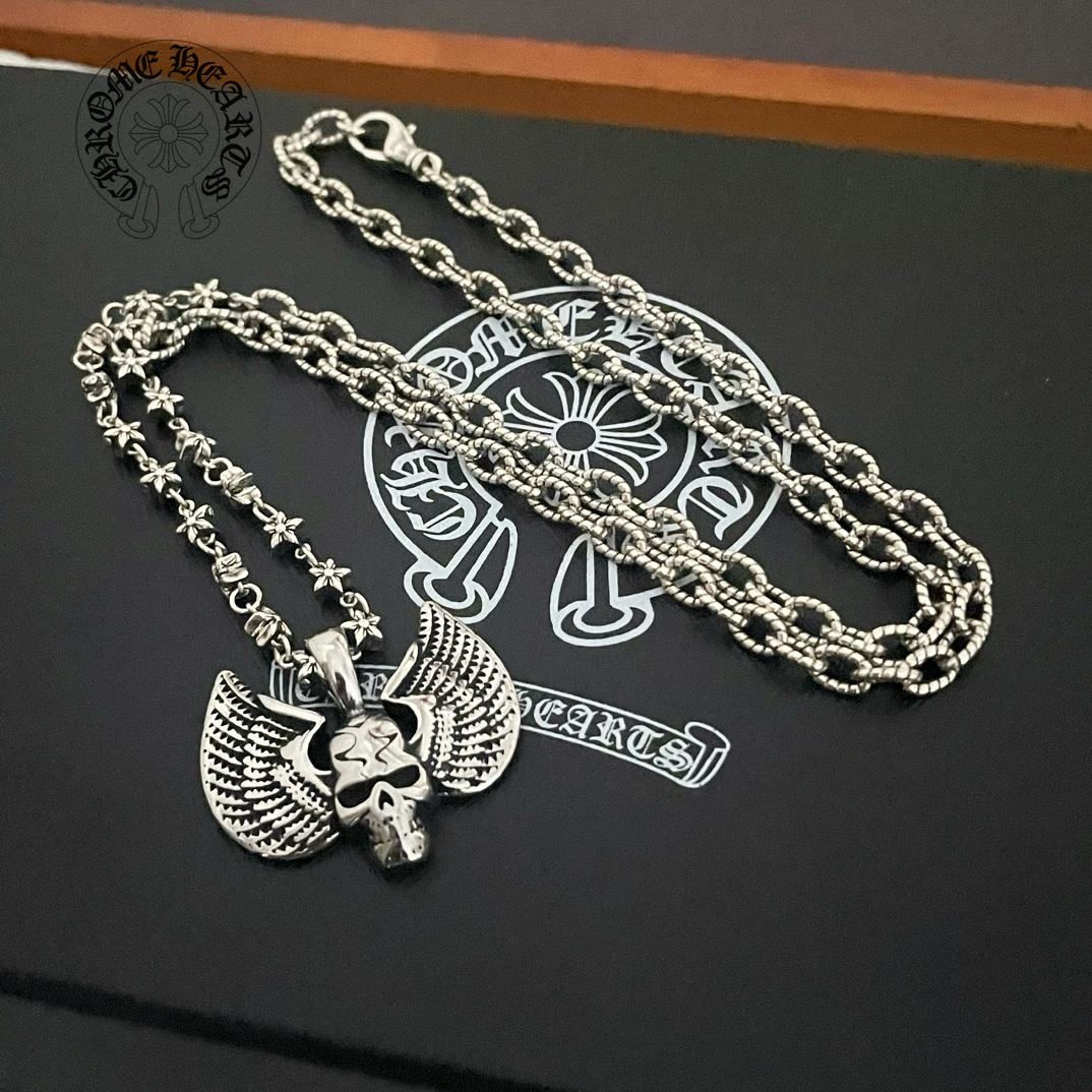 【CHROME HEARTS】ネックレス、新しいネックレス万能シンプルファッションオーナメント-BRAND OFF