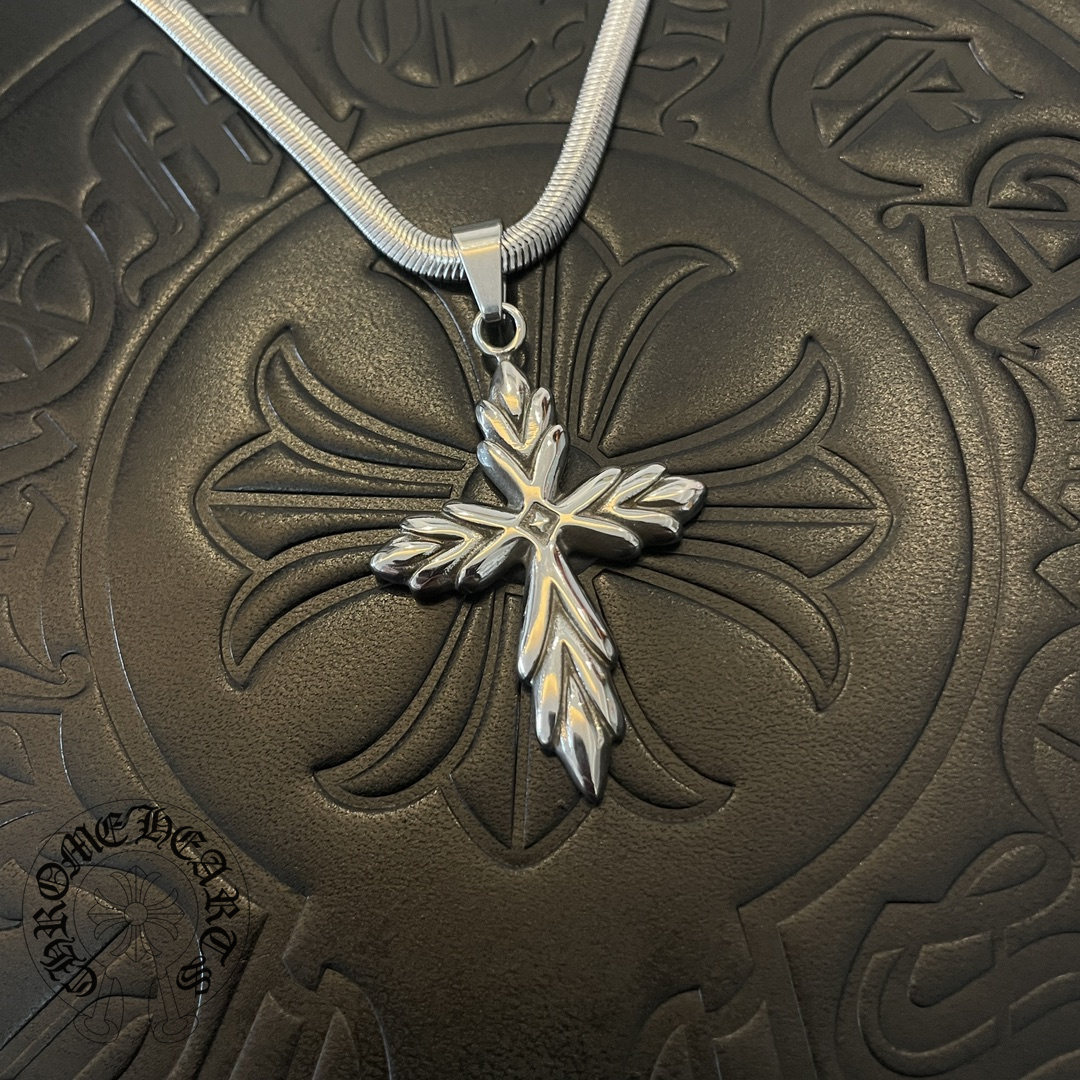 【CHROME HEARTS】ネックレス、新しいネックレス万能シンプルファッションオーナメント-BRAND OFF