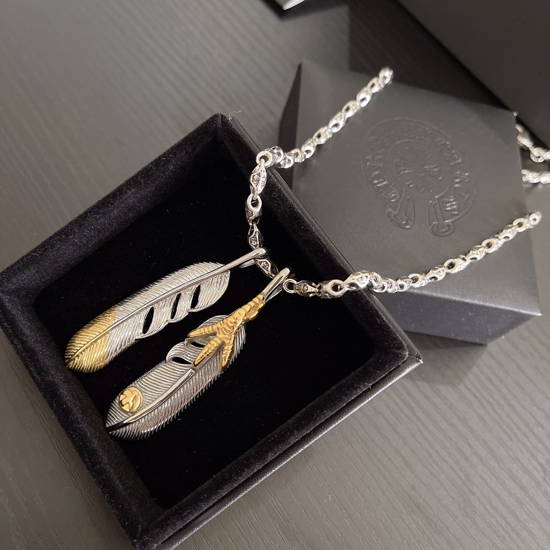 【CHROME HEARTS】ネックレス、新しいネックレス万能シンプルファッションオーナメント-BRAND OFF