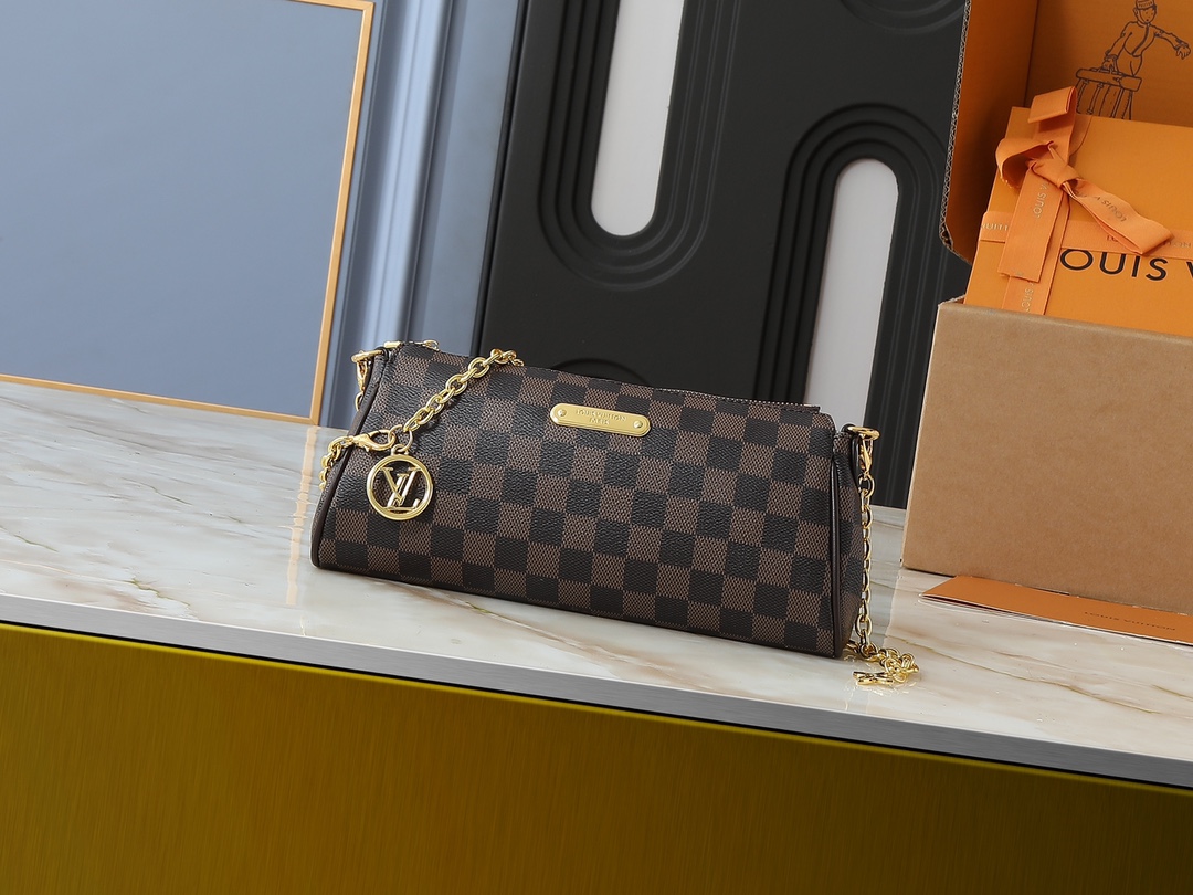 LOUIS VUITTON ルイヴィトン POCHETTE EVA チェーンバッグ M13567-BRAND OFF