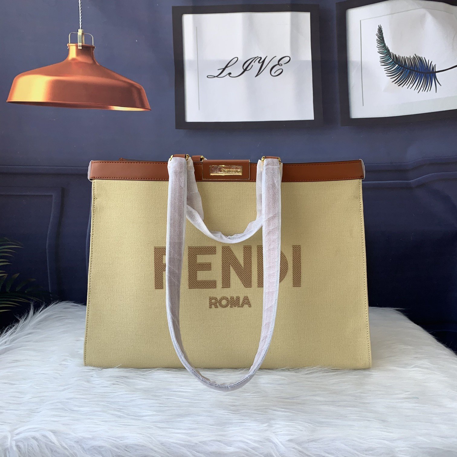 FENDI（フェンディ） ハンドバッグ41X29.5X16CM-BRAND OFF