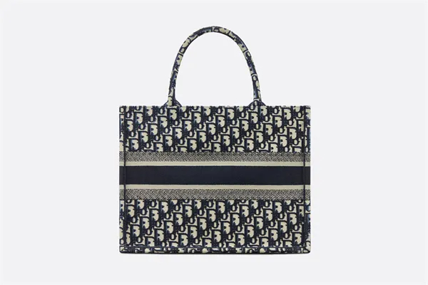 DIOR BOOK TOTE ミディアムバッグ ディオール オブリーク エンブロイダリー (36 X 27.5 X 16.5 CM)-BRAND OFF