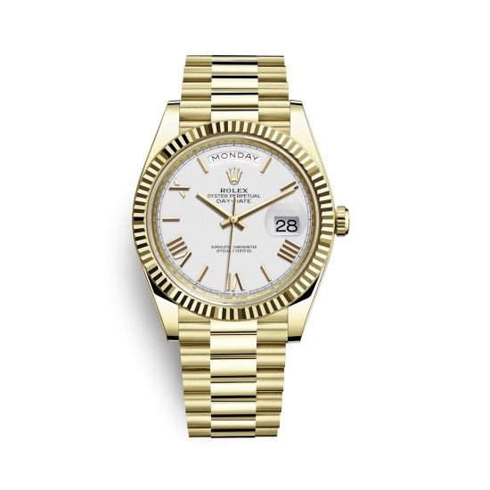 デイデイト 40 ウォッチ : 18 CT イエローゴールド - M228238-0042-BRAND OFF