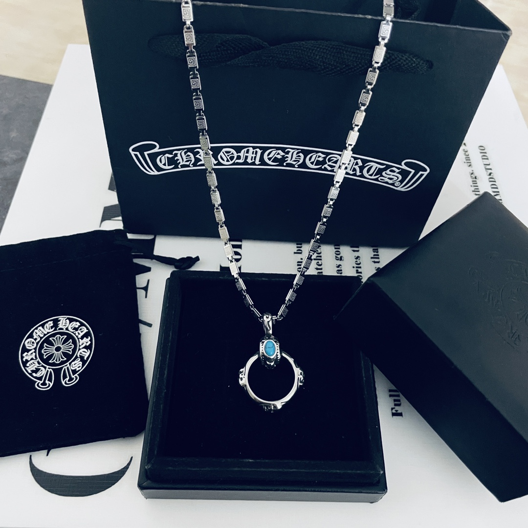 【CHROME HEARTS 】ネックレス、新しいネックレス万能シンプルファッションオーナメント-BRAND OFF