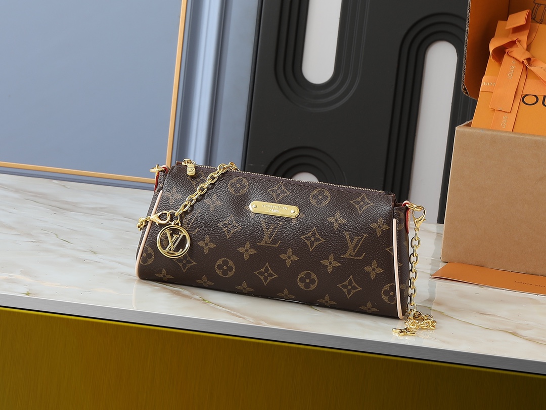 LOUIS VUITTON ルイヴィトン POCHETTE EVA チェーンバッグ M13567-BRAND OFF