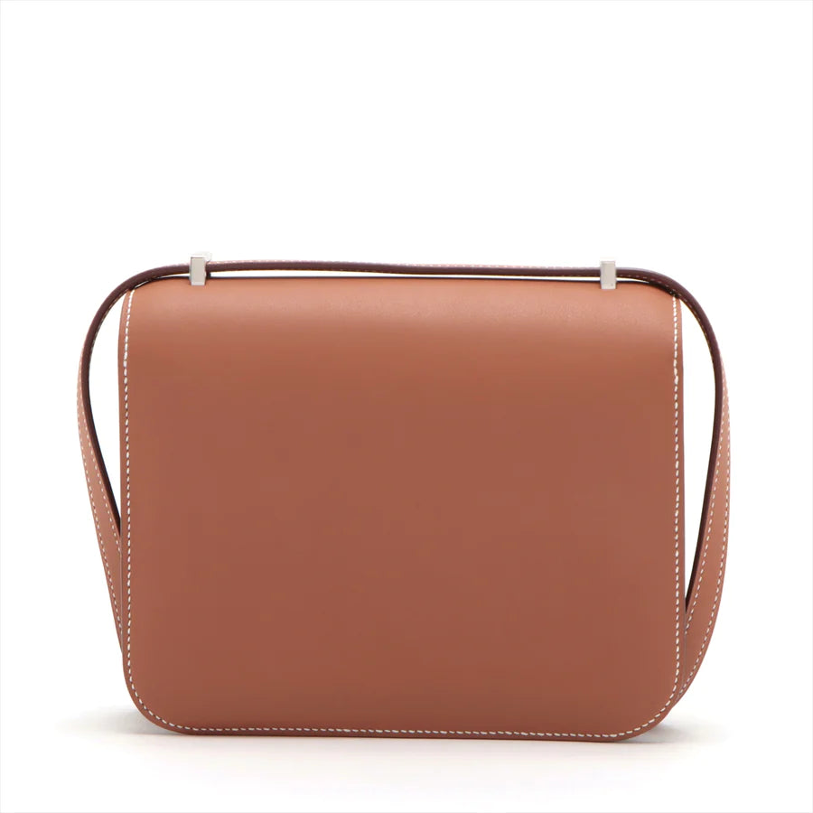 HERMES エルメス コンスタンス3 ミニ18 ミロワール ヴォースイフト ゴールド ゴールド金具-BRAND OFF