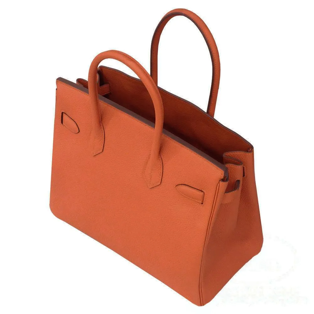 【HERMES】エルメス バーキン 30CM トゴ ゴールド金具-BRAND OFF