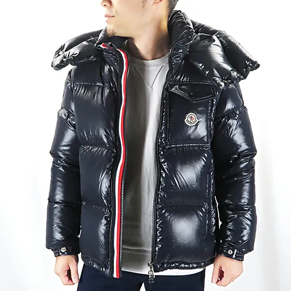 MONCLER モンクレール MONTBELIARD モンベリアル メンズ ダウンジャケット ネイビー-BRAND OFF