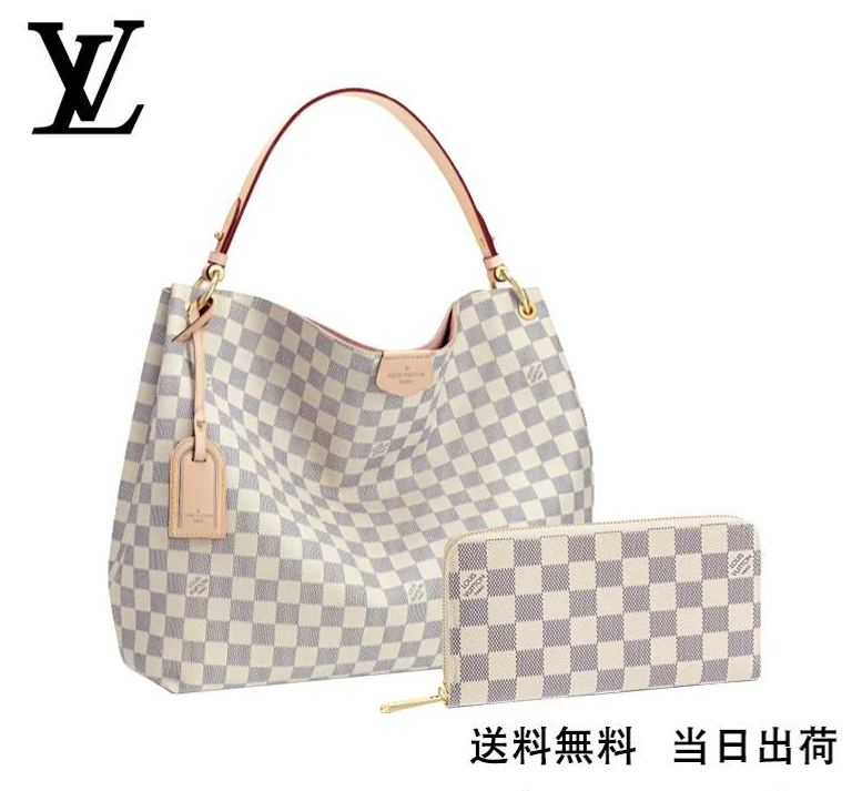 LOUIS VUITTON ルイヴィトン グレースフル MM 長財布 2点セット お得 Ref:N42233+N41660-BRAND OFF