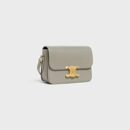 CELINE★トリオンフ クロスボディバッグ ティーン シャイニー-BRAND OFF