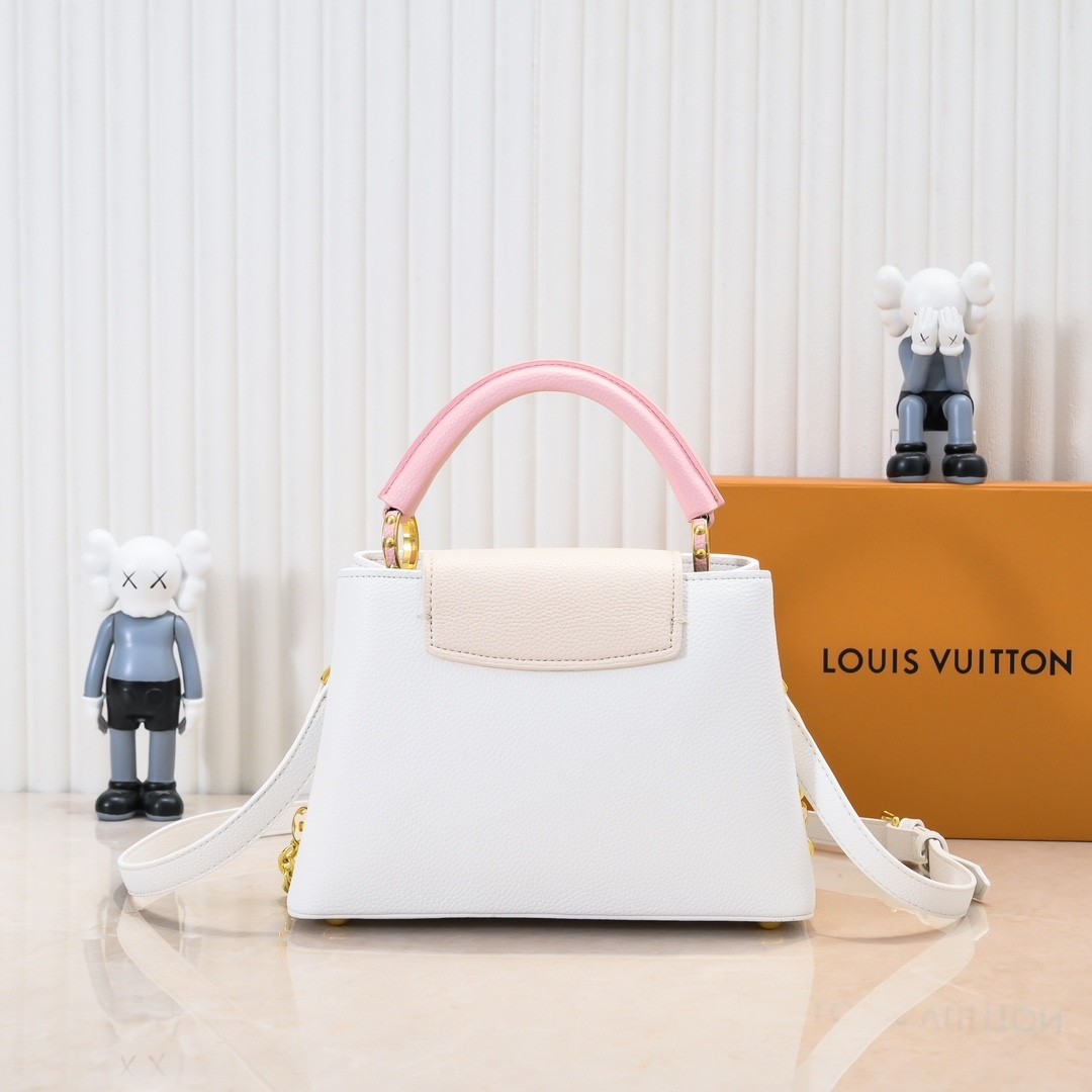 LOUIS VUITTON ルイヴィトン CAPUCINES BB ハンドバッグ M11343-BRAND OFF