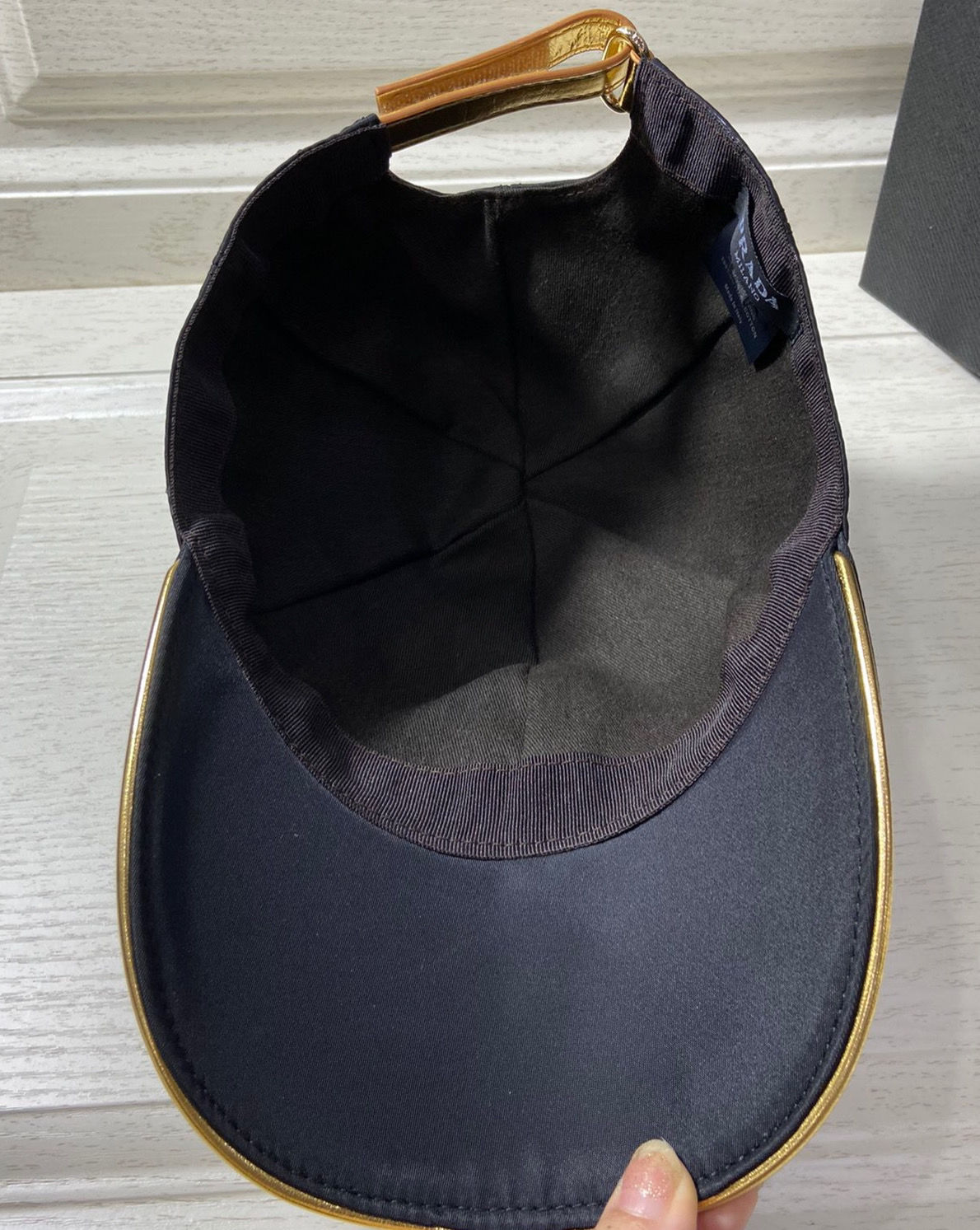 【PRADA公式 旗艦店】（プラダ)ベースボールキャップ-BRAND OFF