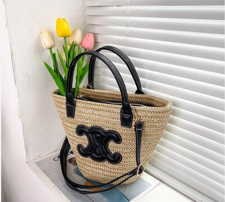 CEL1NE👜ニット凱旋野菜カゴバッグ、カジュアルホリデーバッグ【50%OFF+送料無料】-BRAND OFF