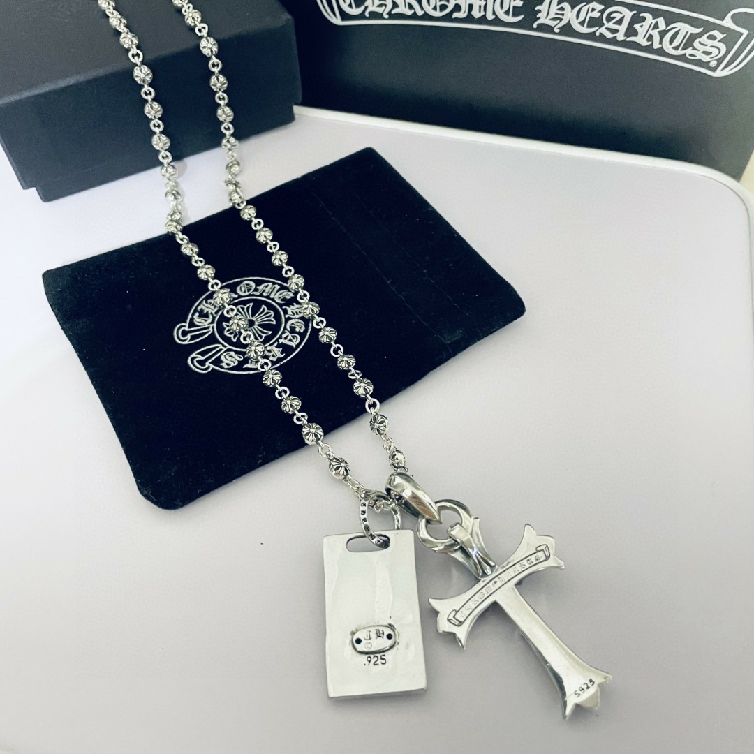 【CHROME HEARTS】ネックレス、新しいネックレス万能シンプルファッションオーナメント-BRAND OFF