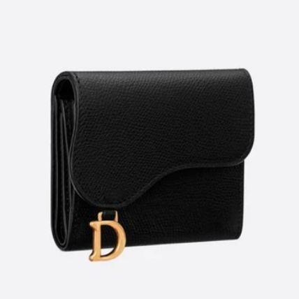【DIOR】SADDLEサドルロータスウォレット☆レザーミニ【財布】-BRAND OFF