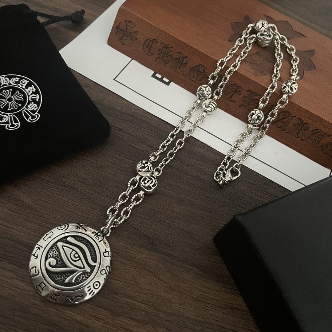 【Chrome Hearts】ネックレス、新しいネックレス万能シンプルファッションオーナメント-BRAND OFF