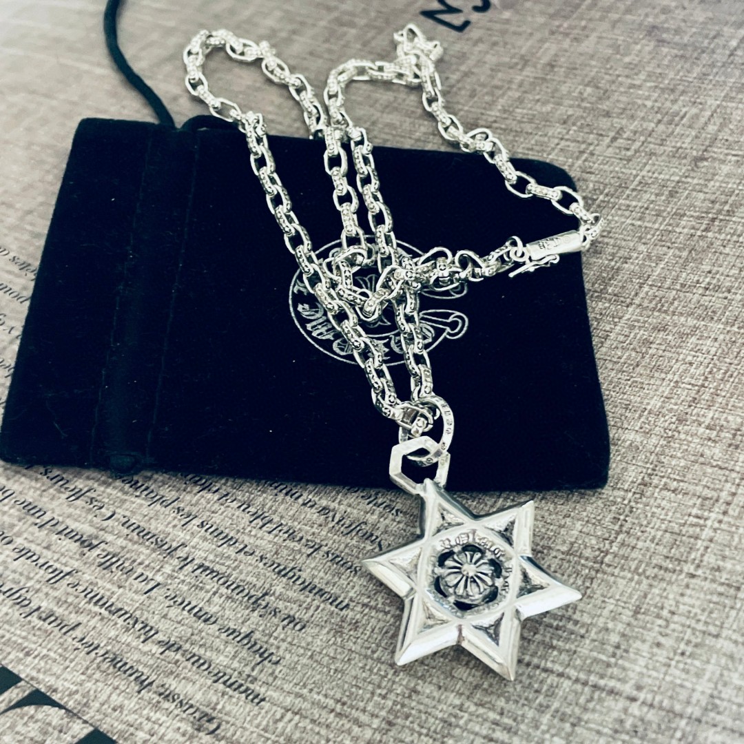 【CHROME HEARTS】ネックレス、新しいネックレス万能シンプルファッションオーナメント-BRAND OFF