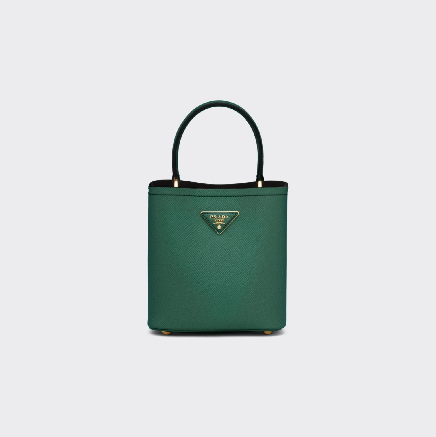 PRADAパニエ サフィアーノレザー スモールバッグ-BRAND OFF