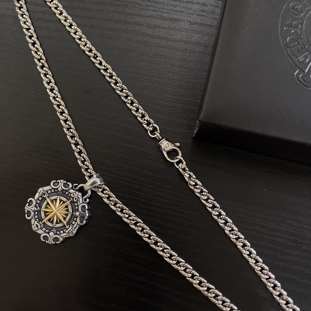 【Chrome Hearts】ネックレス、新しいネックレス万能シンプルファッションオーナメント-BRAND OFF