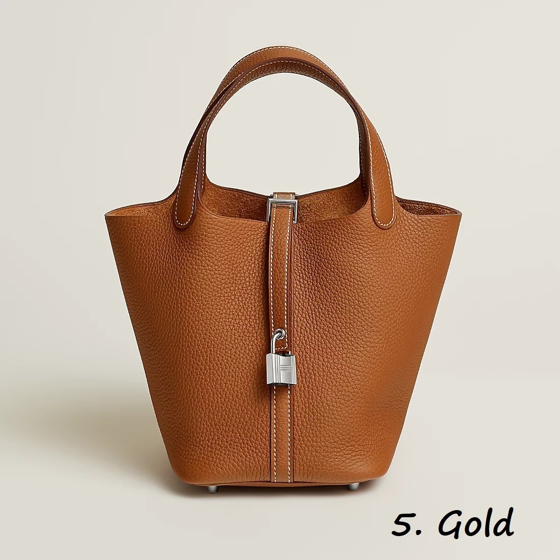 HERMES エルメス ピコタン PM ブラック トリヨン 18*18*13CM-BRAND OFF