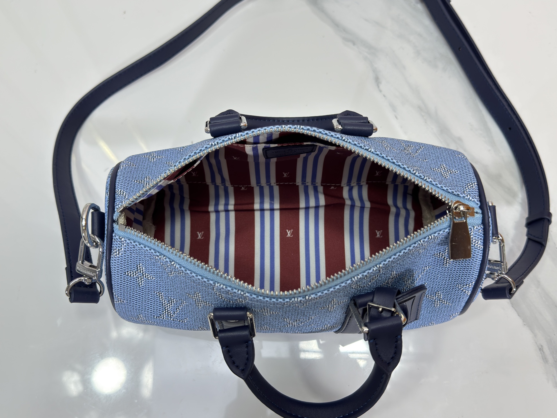 LOUIS VUITTON ルイヴィトン KEEPALL BANDOULIÈRE 25 M15076-BRAND OFF
