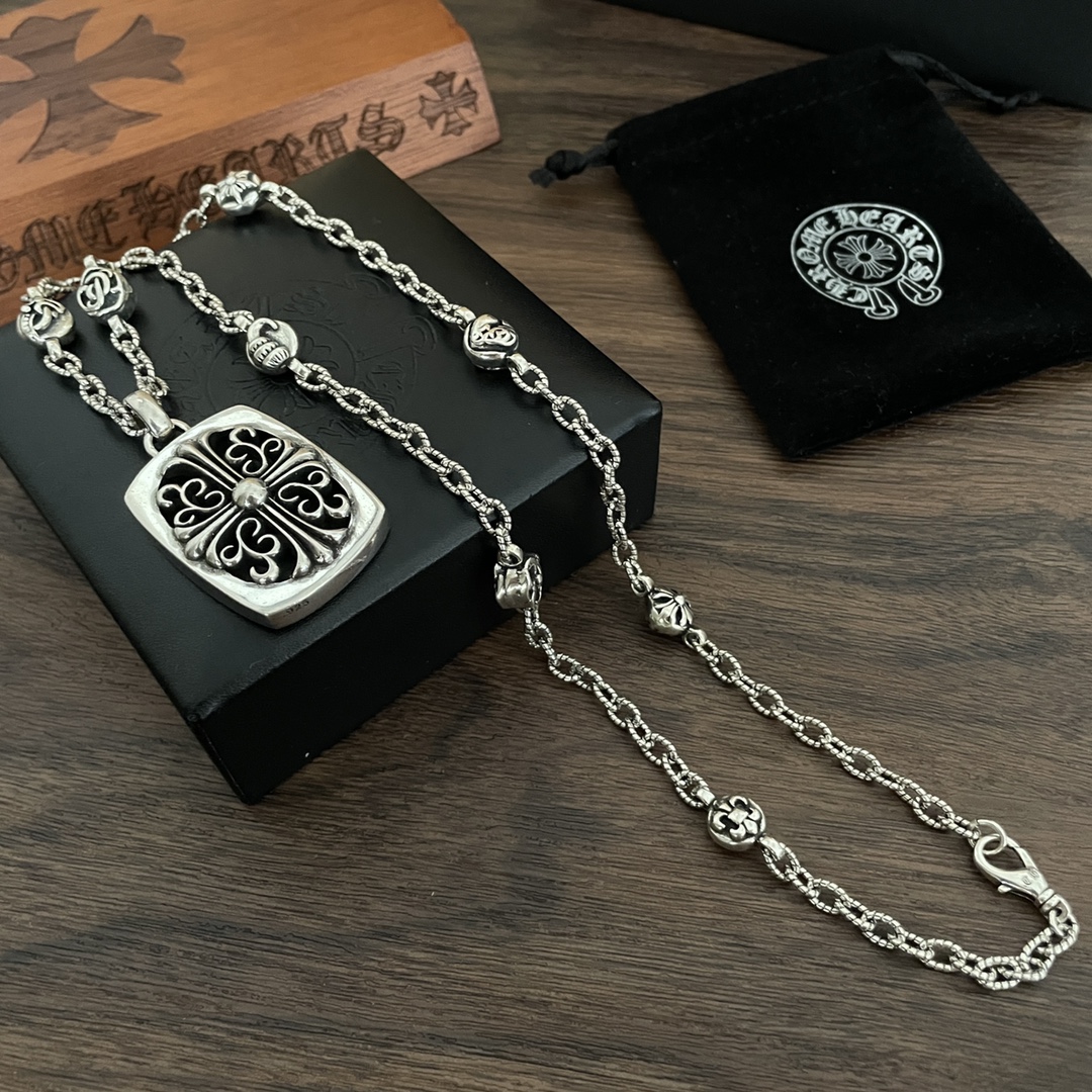 【2026】 【CHROME HEARTS】ネックレス、新しいネックレス万能シンプルファッションオーナメント-BRAND OFF