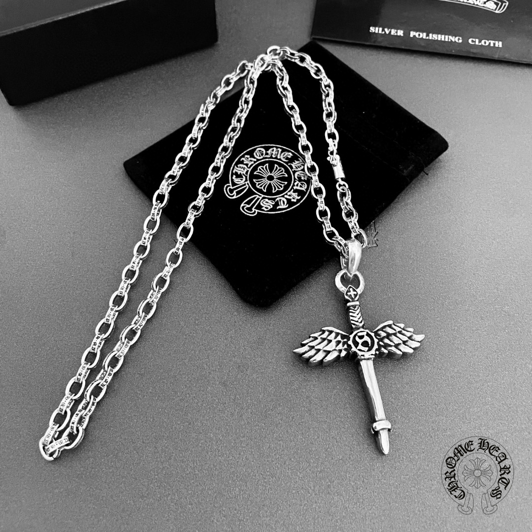 【CHROME HEARTS】ネックレス、新しいネックレス万能シンプルファッションオーナメント-BRAND OFF