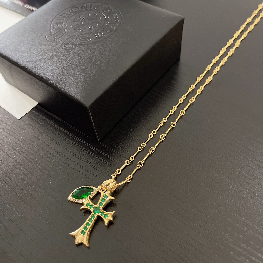 【CHROME HEARTS】ネックレス、新しいネックレス万能シンプルファッションオーナメント-BRAND OFF