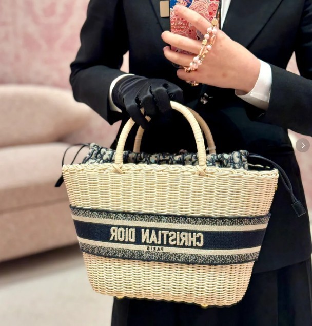 Dior☆パニエ シャポーバッグ カゴバック-BRAND OFF