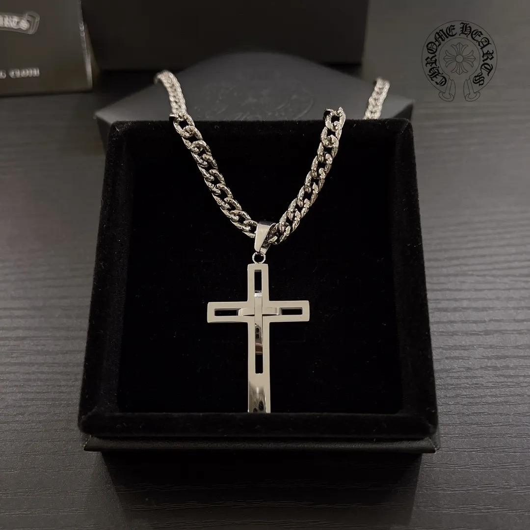 【CHROME HEARTS】ネックレス、新しいネックレス万能シンプルファッションオーナメント-BRAND OFF