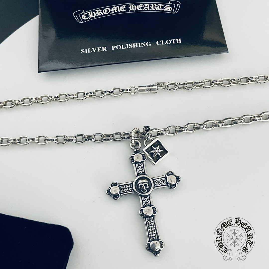 【CHROME HEARTS】クロムハーツ、新しいネックレス万能シンプルファッションオーナメント-BRAND OFF