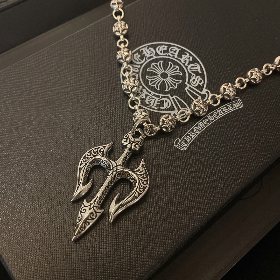 【CHROME HEARTS】ネックレス、新しいネックレス万能シンプルファッションオーナメント-BRAND OFF