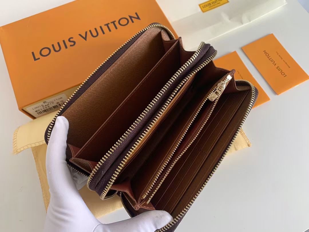 LOUIS VUITTON（ルイヴィトン）二重ファスナー 財布 19x10x4CM-BRAND OFF