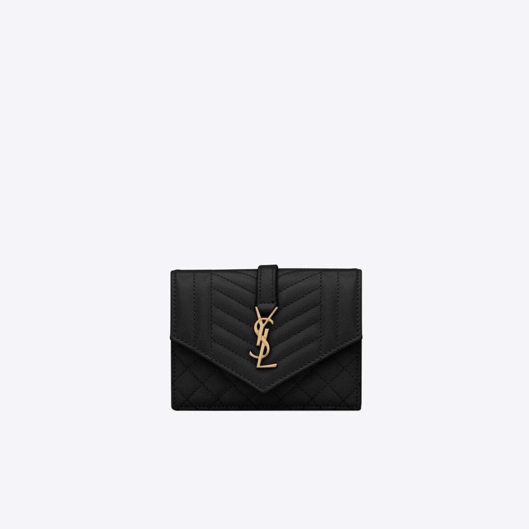 《新作限定♪早い者勝ち♡》MONOGRAM MIXMATELASSÉ粒型押しレザーフラップカードホルダー-BRAND OFF