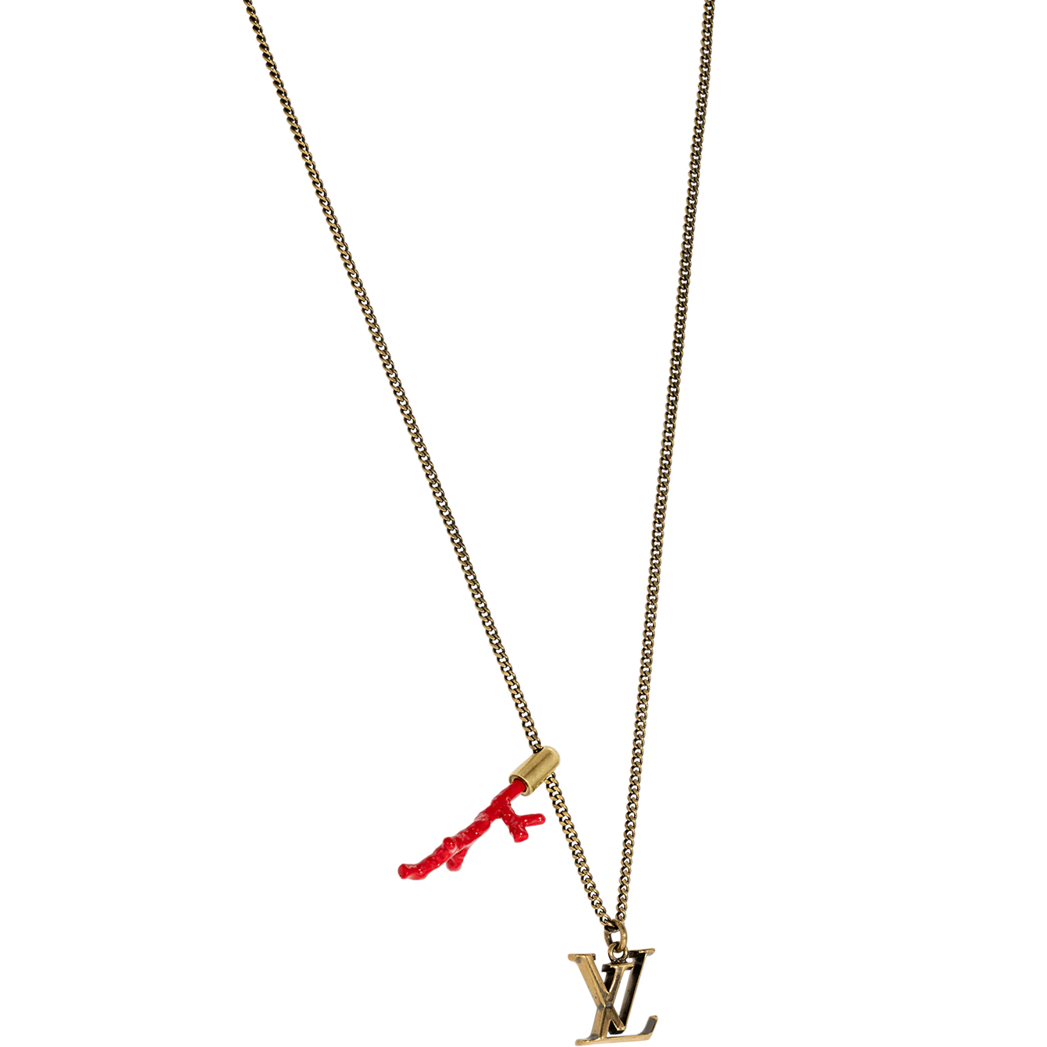 Louis Vuitton（ルイヴィトン）ペンダントチェーンLVコーラル  M68903-BRAND OFF