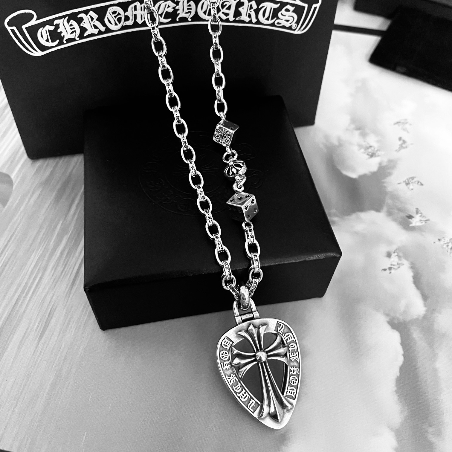 【Chrome Hearts】ネックレス、新しいネックレス万能シンプルファッションオーナメント-BRAND OFF