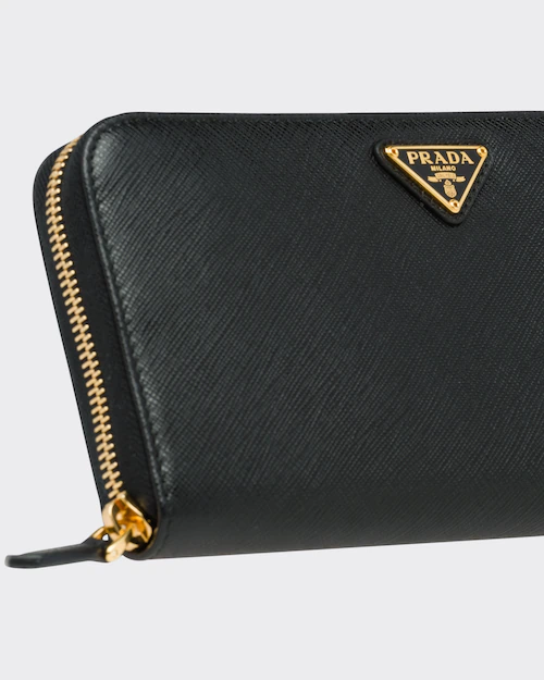 サフィアーノトライアングル ジップアラウンド長財布-BRAND OFF