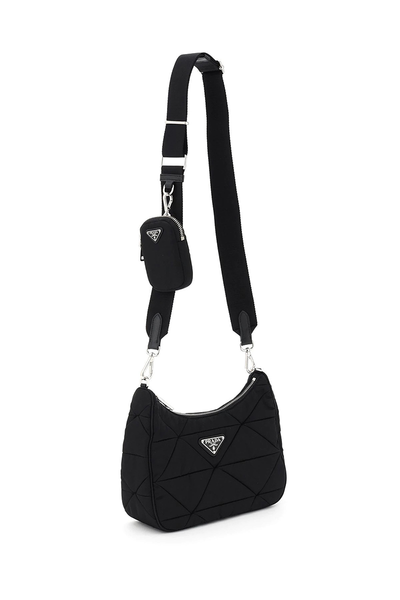 ☆PRADA プラダ パデッドナイロン ショルダーバッグ-BRAND OFF