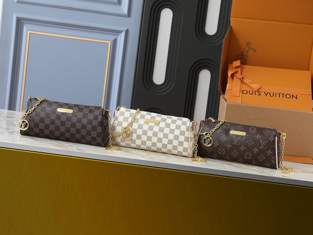 LOUIS VUITTON ルイヴィトン POCHETTE EVA チェーンバッグ M13567-BRAND OFF