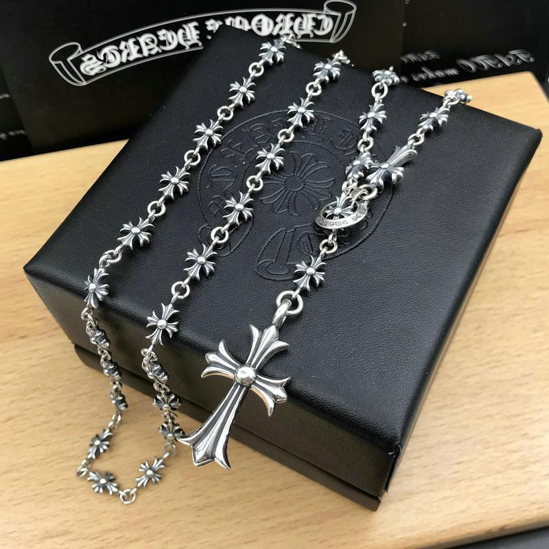CHROME HEARTS （クロムハーツ） クロス ネックレス 70CM-BRAND OFF