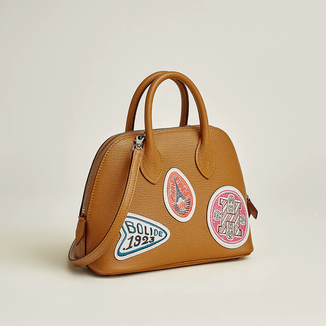 【HERMES】エルメス Bolide 1923 ミニ ピケコレ ハンドバッグ-BRAND OFF