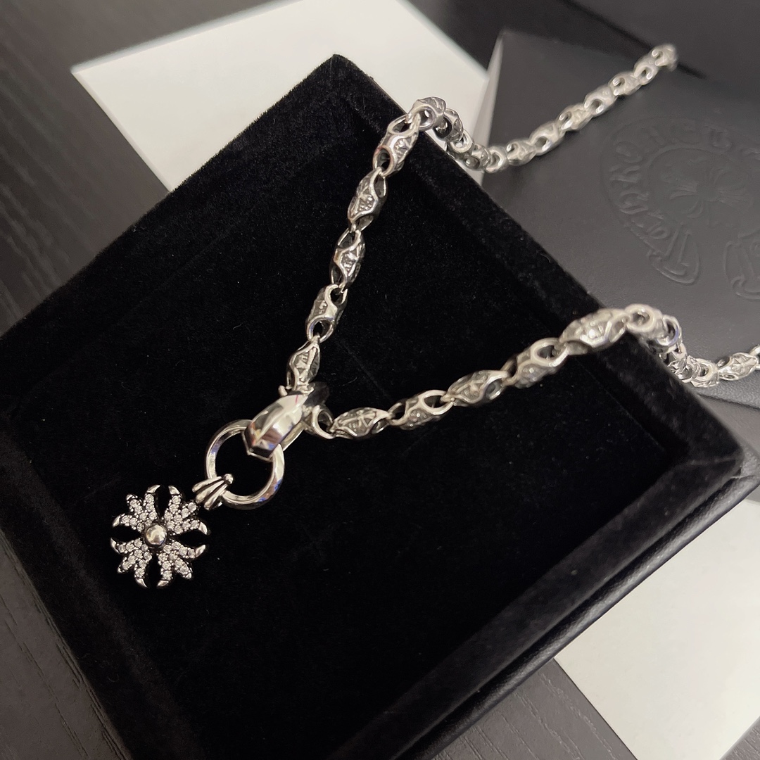 【CHROME HEARTS 】ネックレス、新しいネックレス万能シンプルファッションオーナメント-BRAND OFF