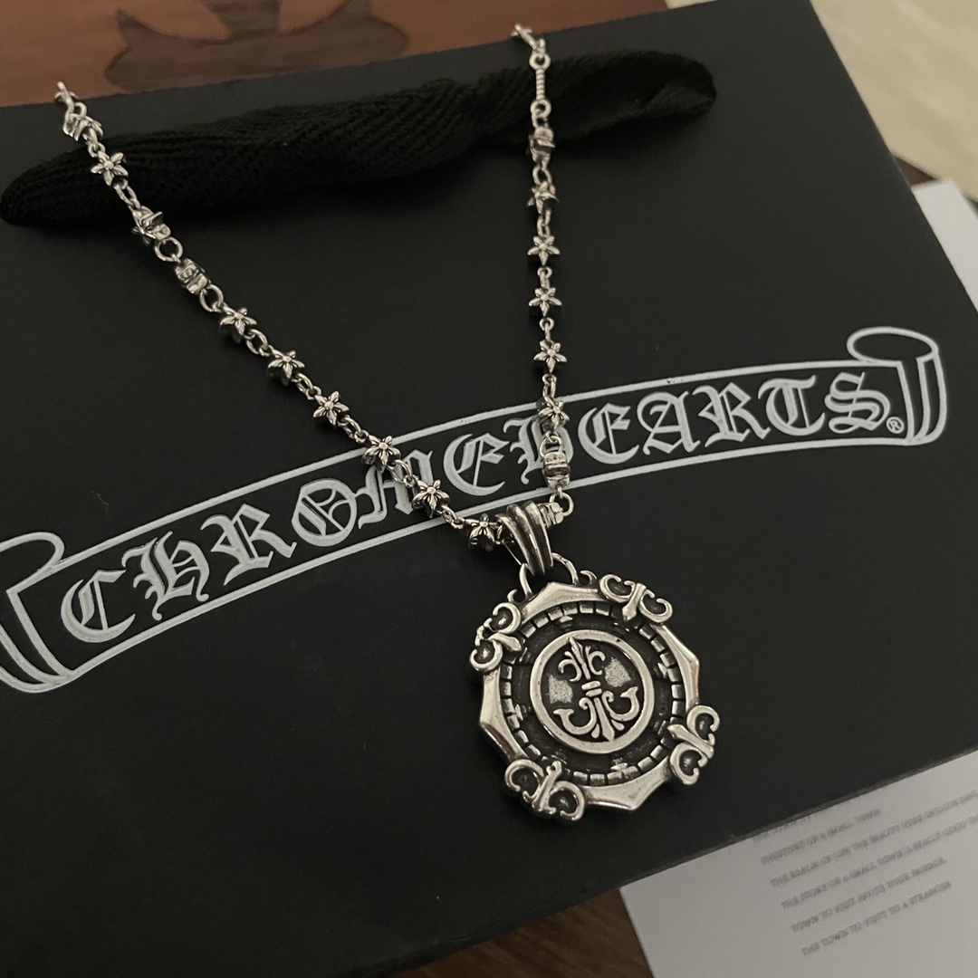 【CHROME HEARTS 】ネックレス、新しいネックレス万能シンプルファッションオーナメント-BRAND OFF