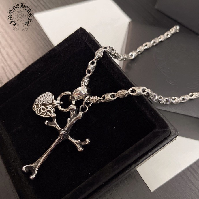 【Chrome Hearts】ネックレス、新しいネックレス万能シンプルファッションオーナメント-BRAND OFF