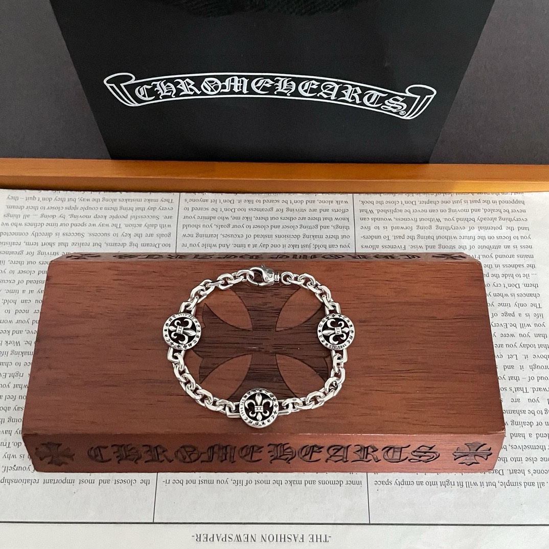 【2026】【CHROME HEARTS】ブレスレット、ファッションシンプルなスタイル-BRAND OFF