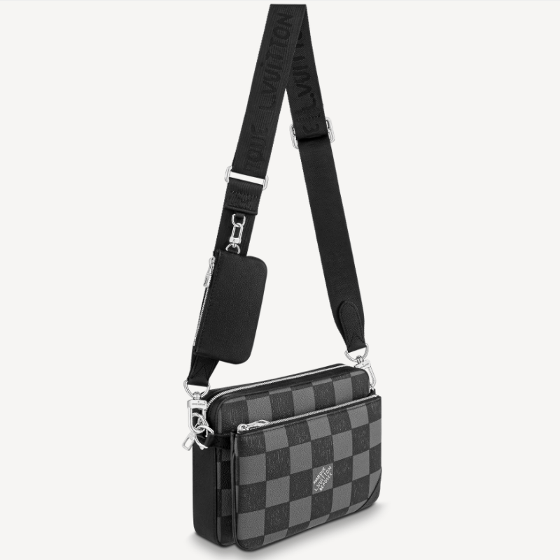 Louis Vuitton メッセンジャーバッグ トリオ N80401 ダミエ-BRAND OFF